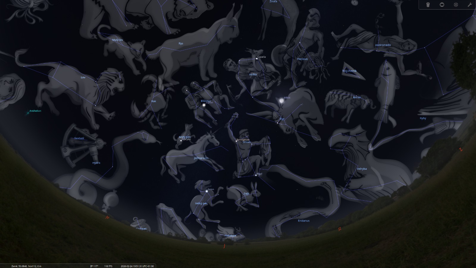 Astronomické pozorování 4